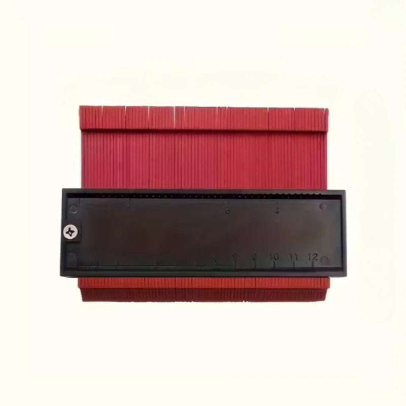 Ultimate contour measuring instrument, multifunctional plastic ruler, suitable for woodworking measurement