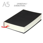 640 Page Horizontal Line/Grid /Blank Thick Business Notebook A4/A5 School Waterproof Leather Office Stationery Diary Notebook