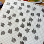 Funny Emoji Stamps Creative Small Round Seals for Students Cute Portable DIY Hand Account Decoration Seal