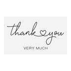 50 Pcs Thank You For Supporting My Small Business Reflective Laser Appreciate Cards Greeting Postcard For Online Retail Shopping