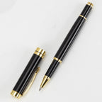 Customize Gold Color Text Gel Pens Engraving Metal Pretty School Student Supplies Office Accessories Writing Stationery 2025