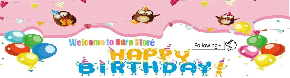 Pink Dog Paw Birthday Party Decor Disposable Tableware Gift Bag Backdrop Cake Topper Banner Plate for Kid Girl Party Supplie Set