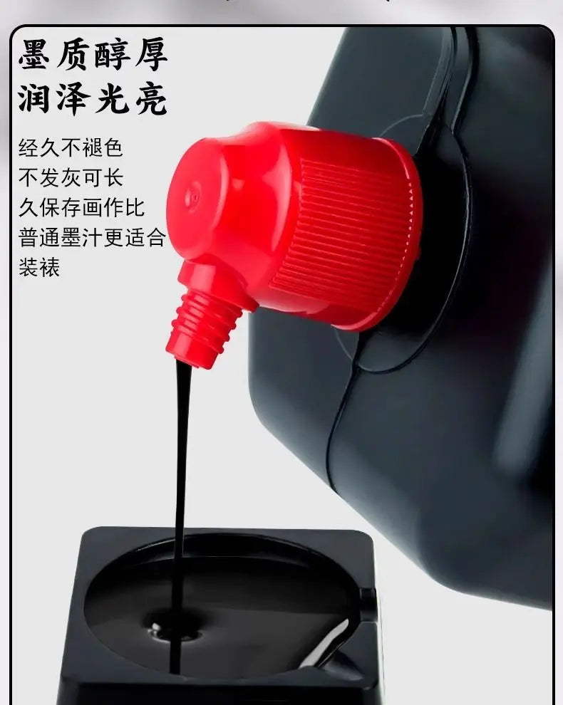 2500/2700g Ink Send Brush Holder for Professional Chinese Sumi Refined Ink Traditional Calligraphy Brush Painting Writing Drawin