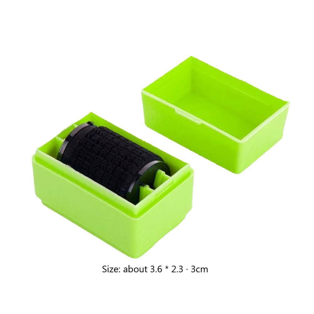 Data Protection Roller Stamp Portable Information Coverage Messy Code Privacy Confidential Data Theft Guard Security Seal