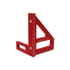 Miter Triangle Ruler Aluminum Alloy Woodworking Square Protractor High Precision Layout Measuring Tool for Engineer Carpenter
