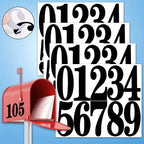 Digital stickers, mailbox stickers, and waterproof digital labels are used to mark house numbers and home office address numbers