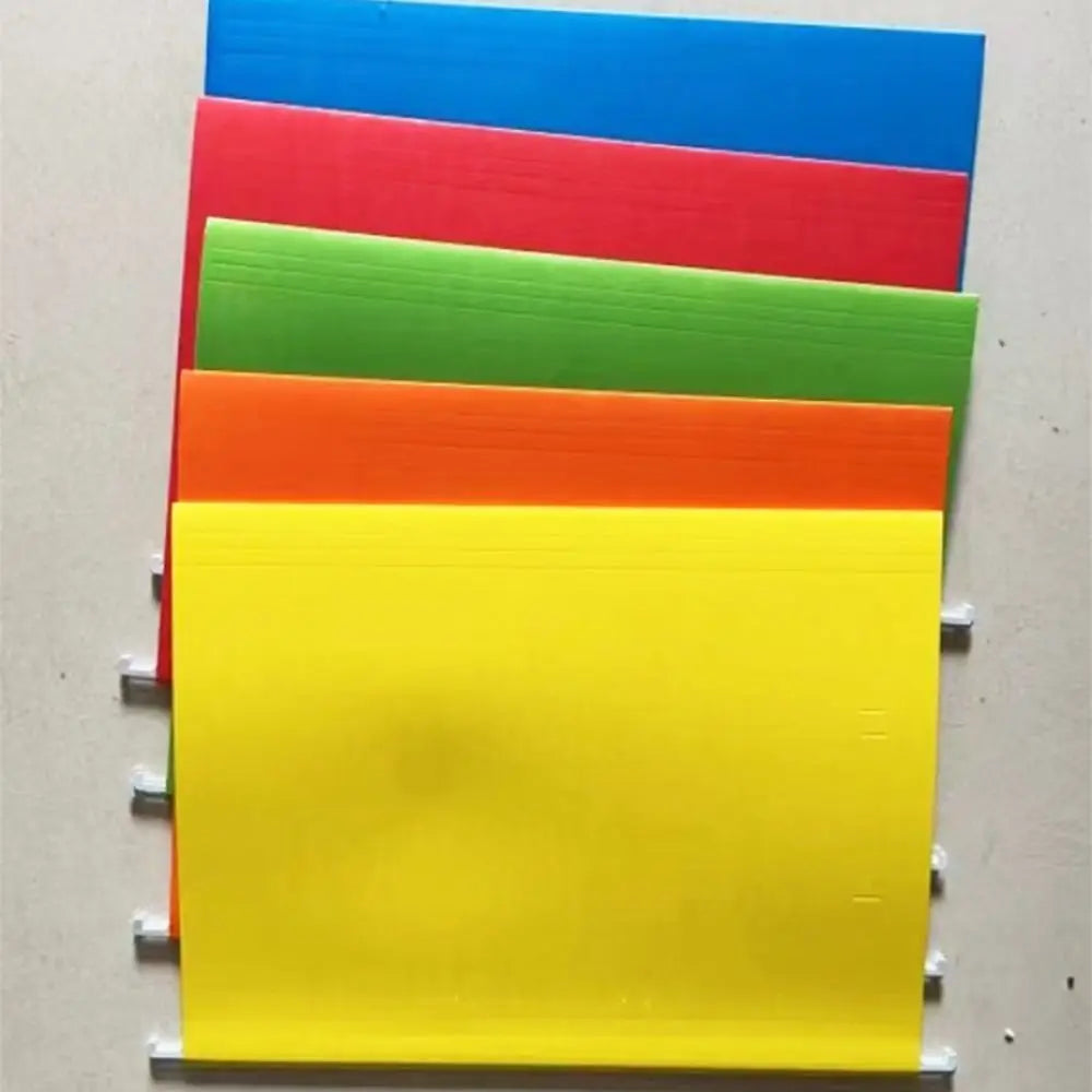 New A4/FC/US Letter Size A4 File Folder Paper Material Suspended Type Lever Arch Folder Documents Organizer Document Storage