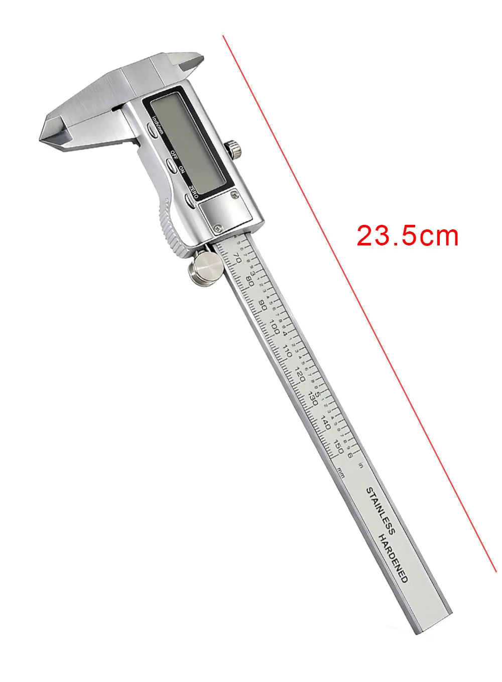0-150mm Zinc Alloy Digital Caliper Metal Caliper Professional Vernier Caliber Measuring Tools Woodworking Thickness Gauge Depth