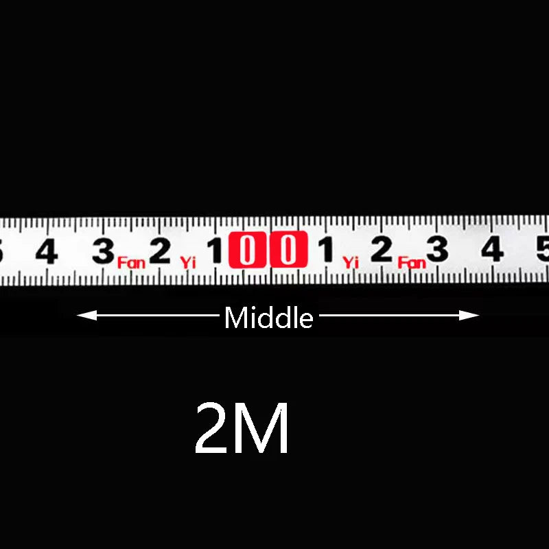 1/2/3/5M Stainless Steel Miter Track Tape Measure Self Adhesive Metric Scale Ruler Rust-Proof Durable and Wear-Resistan Ruler