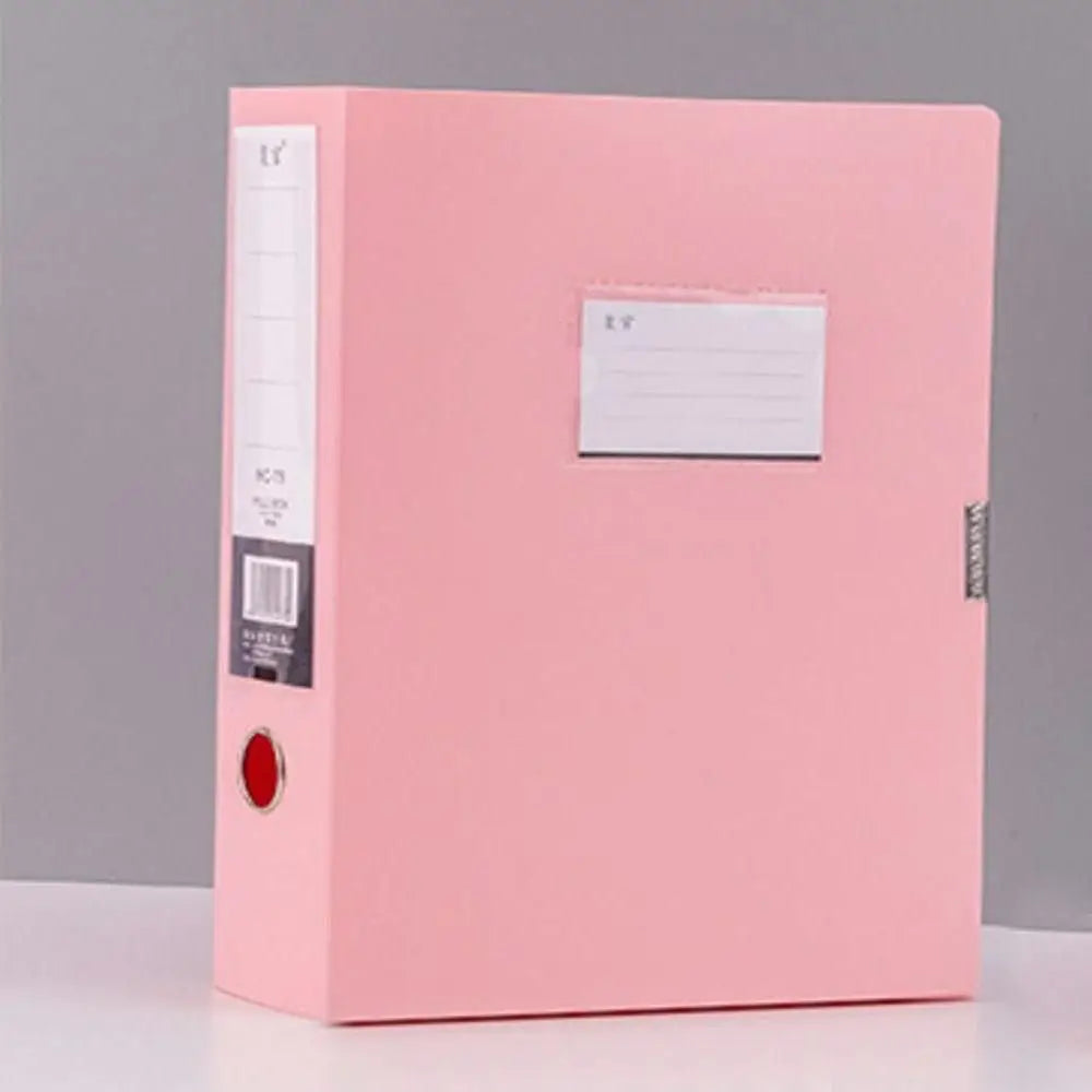 Multifunctional Document Storage Box Folder Large Capacity A4 Information Box Learning Office Storage Box File Box