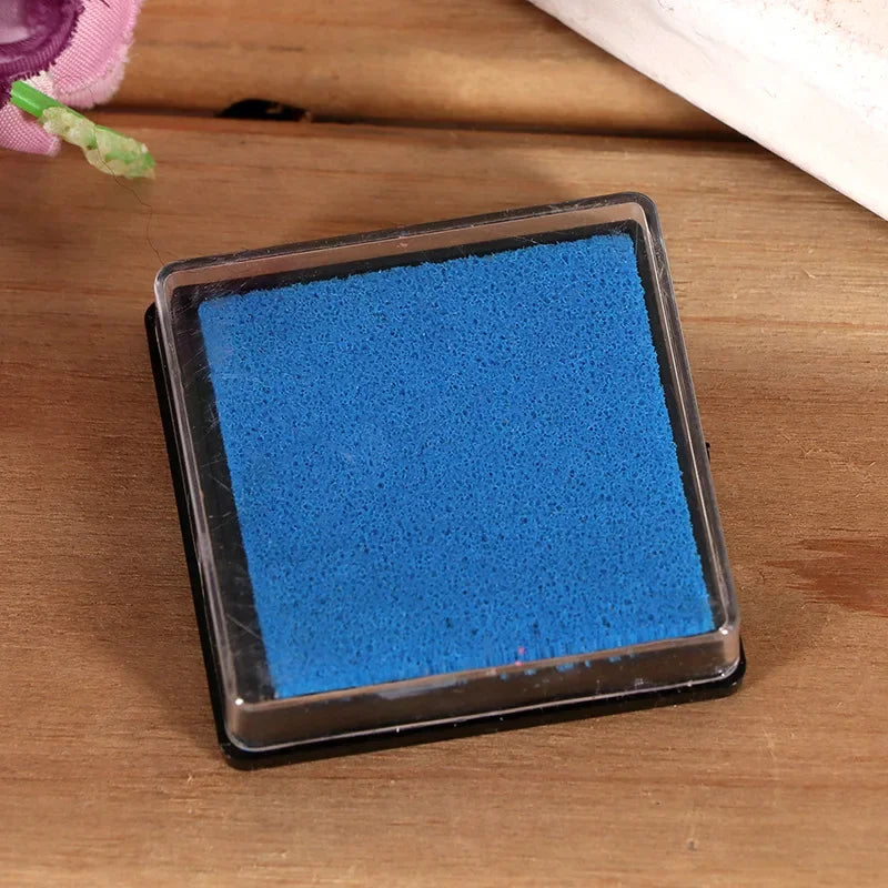 15 Colors Cute Inkpad Craft Oil Based DIY Ink Pads for Rubber Stamps Fabric Scrapbook Wedding Decor Fingerprint Stamp Pad