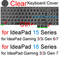 Keyboard Cover for Lenovo IdeaPad 15 3 Slim 3i 3x 5 5a 5i 1 1i 15AGP11 15AHP11 15IPH11 15IWC11 Silicone Protector Skin Case 11