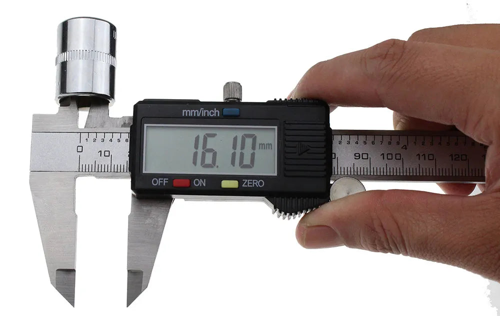 0-150/200/300mm 6' 8' 12' Stainless Steel Electronic Digital Caliper Trammel Precision Metric Measurement Tool With LCD Screen