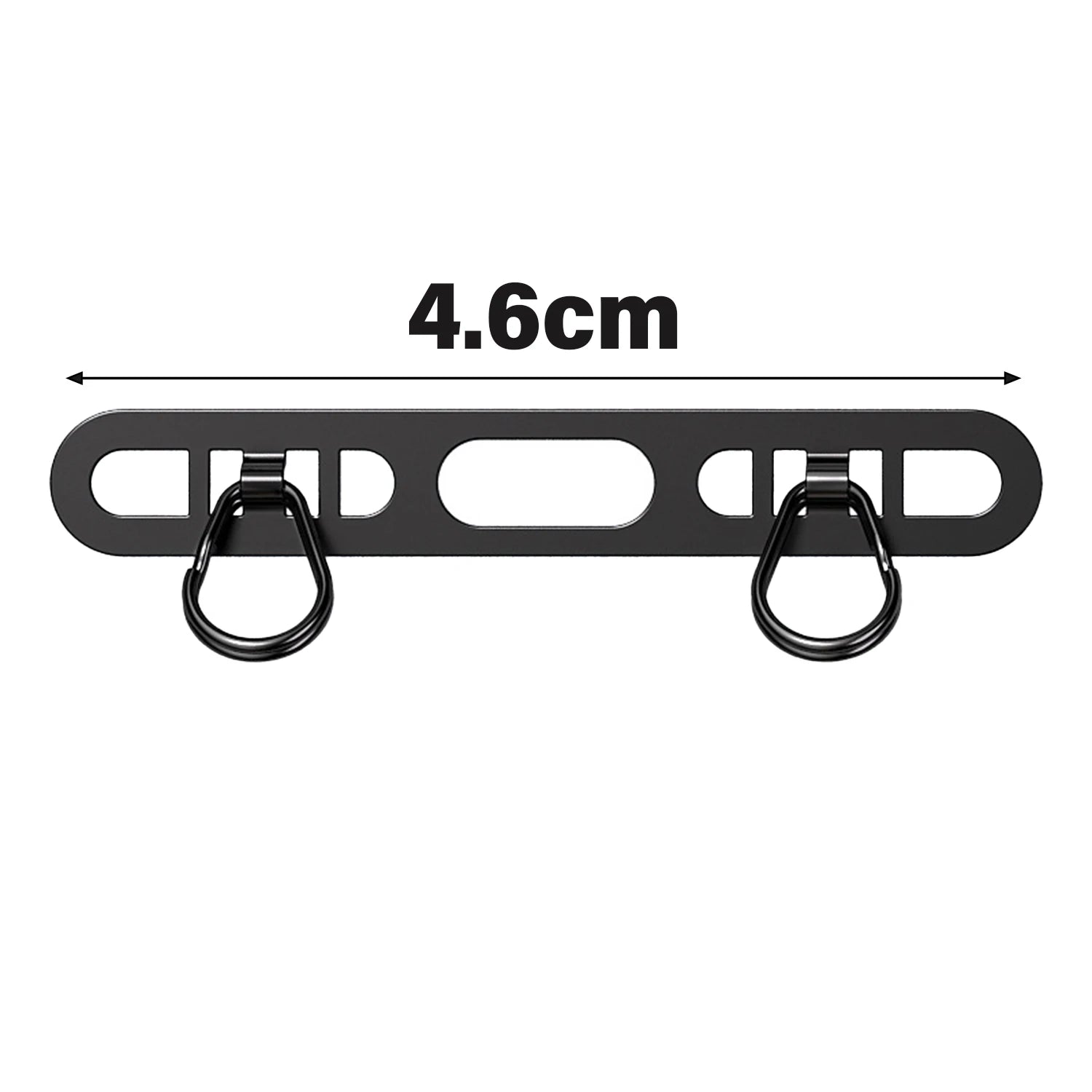 1/2/3Pcs Metal Phone Lanyard Side Hanging Patch For iPhone Stainless Steel Clip Double Buckle Phone Straps Gasket Connect Piece