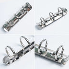 High-quality Metal Ring Binder Clips for Loose Leaf Notebook, Detachable A5 Personal A6 A7 Binder Rings for Planner Accessories