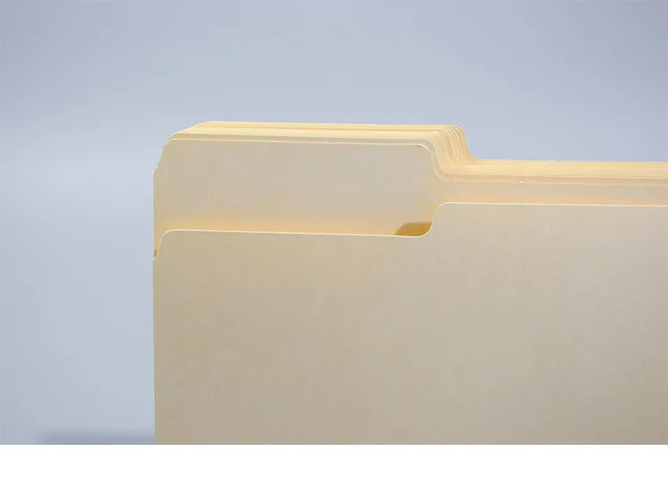Manila Folder Letter Size A4 Office Materials Classification Storage Book Archive Folder