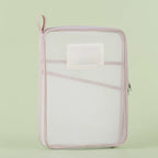 A4 Stationery Storage Bag Double-layer Mesh Zipper Bag Large Capacity Organizer Folders School Office Supplies Toy Storage