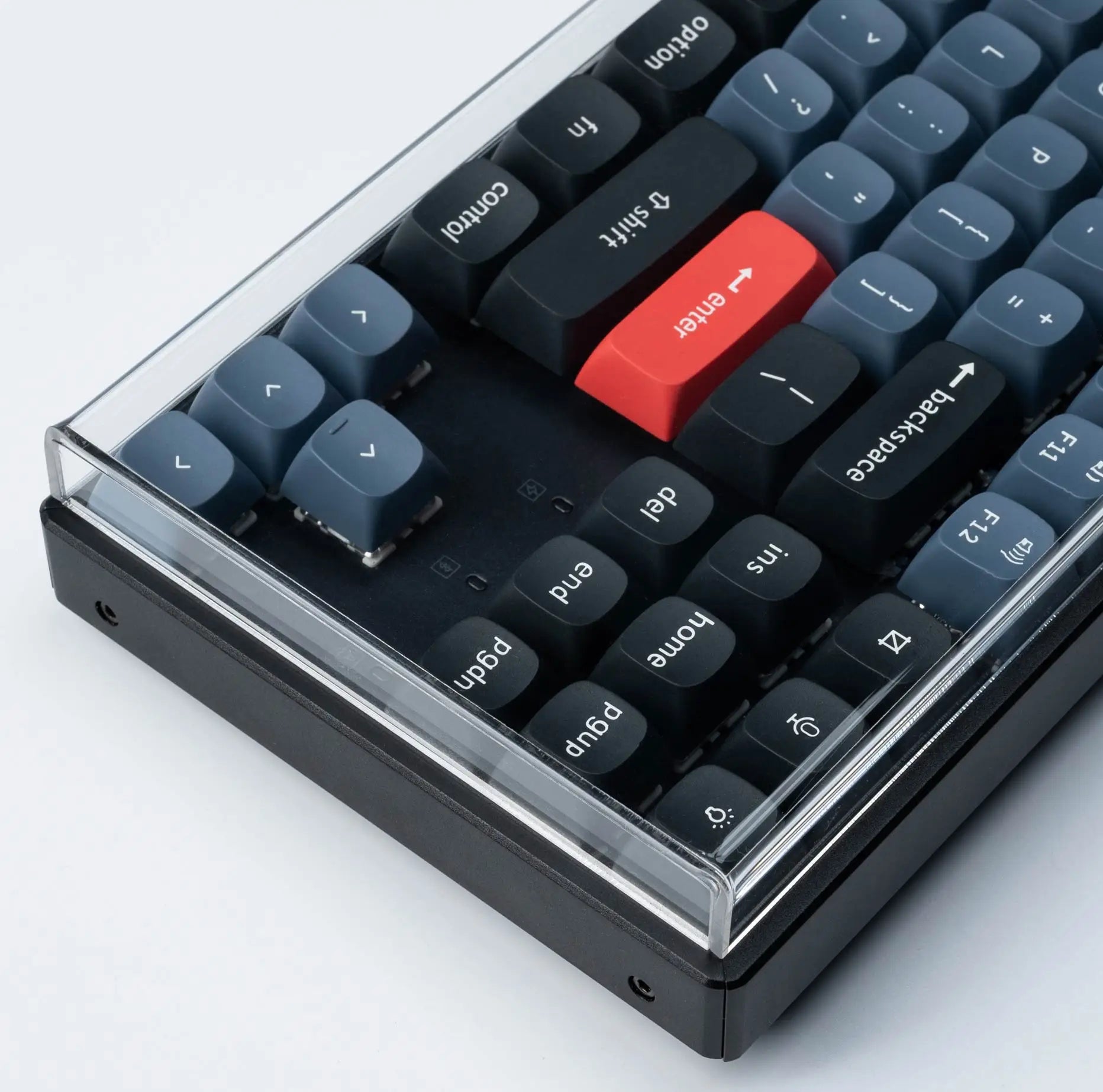 Acrylic Mechanical Keyboard Dust Cover for Keychron Custom Keyboard Waterproof Prevent Pet Treading
