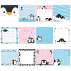 12/24pcs Cute Animals Sticky Notes Set, Refrigerator Memo Pads,Self-Stick Dog Cat Notes Pads for Home Office Gifts Supplies