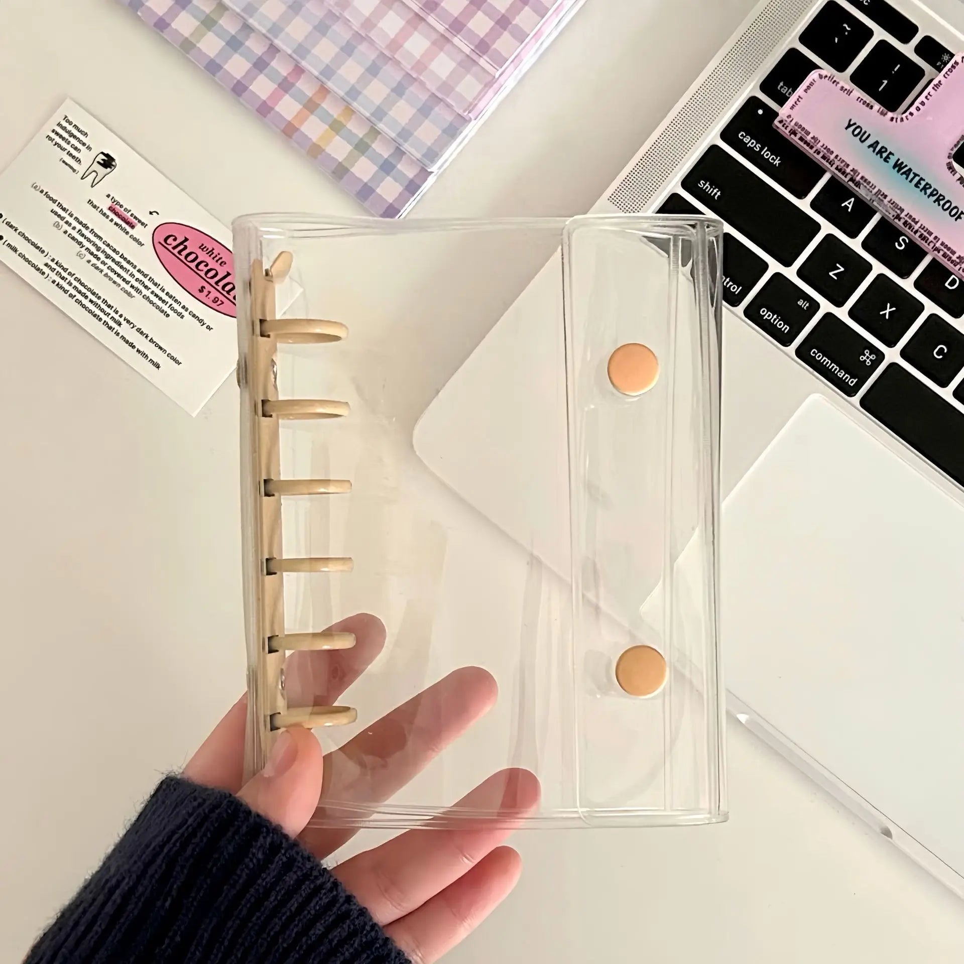 A7 Widening Colouful Notebook Refill Spiral Binder Inner Page Grid Diary Agenda PlannerSchool Stationery