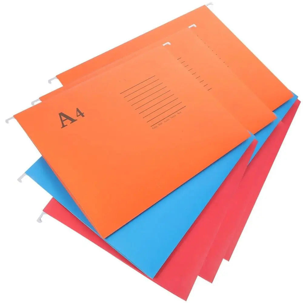 A4/FC/US Letter Size A4 File Folder Paper Material Suspended Type Office File Clip Documents Organizer File Organization