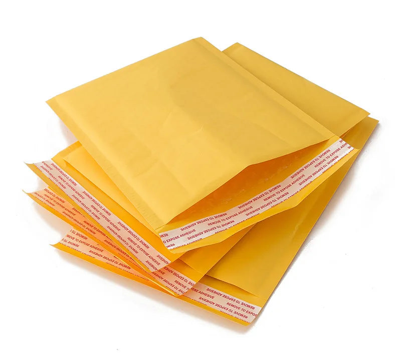 30PCS/Lot Kraft Paper Bubble Envelopes Bags Different Specifications Mailers Padded Shipping Envelope With Bubble Mailing Bag