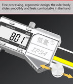 Premium External Groove Tip Digital Caliper Brake Disc Wear Measurement Tool Brake Pad Thickness Measurement Vernier Caliper
