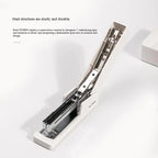 Deli Nusign NS082 Effortless Stapler Fashion Simple Design 3 Colors 20 Sheet Capacity Compatible with 24/6 & 26/6 Staples