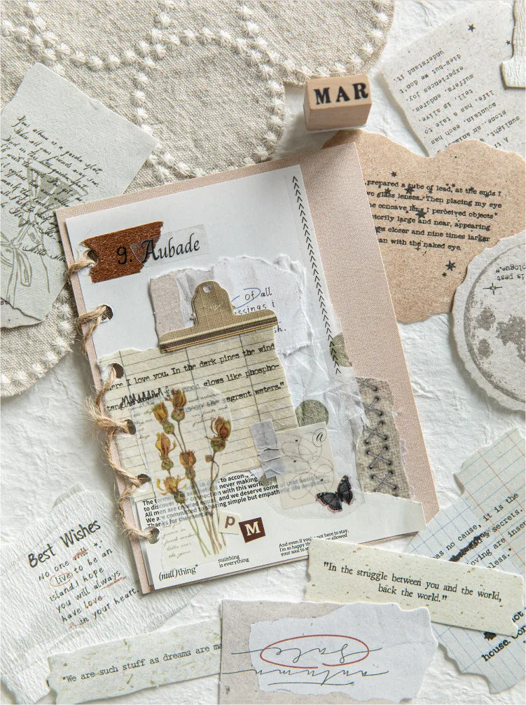 20Pcs/pack Retro Hard Card Stock Paper Essential for Handmade DIY Retro-style Journal Decor Cards