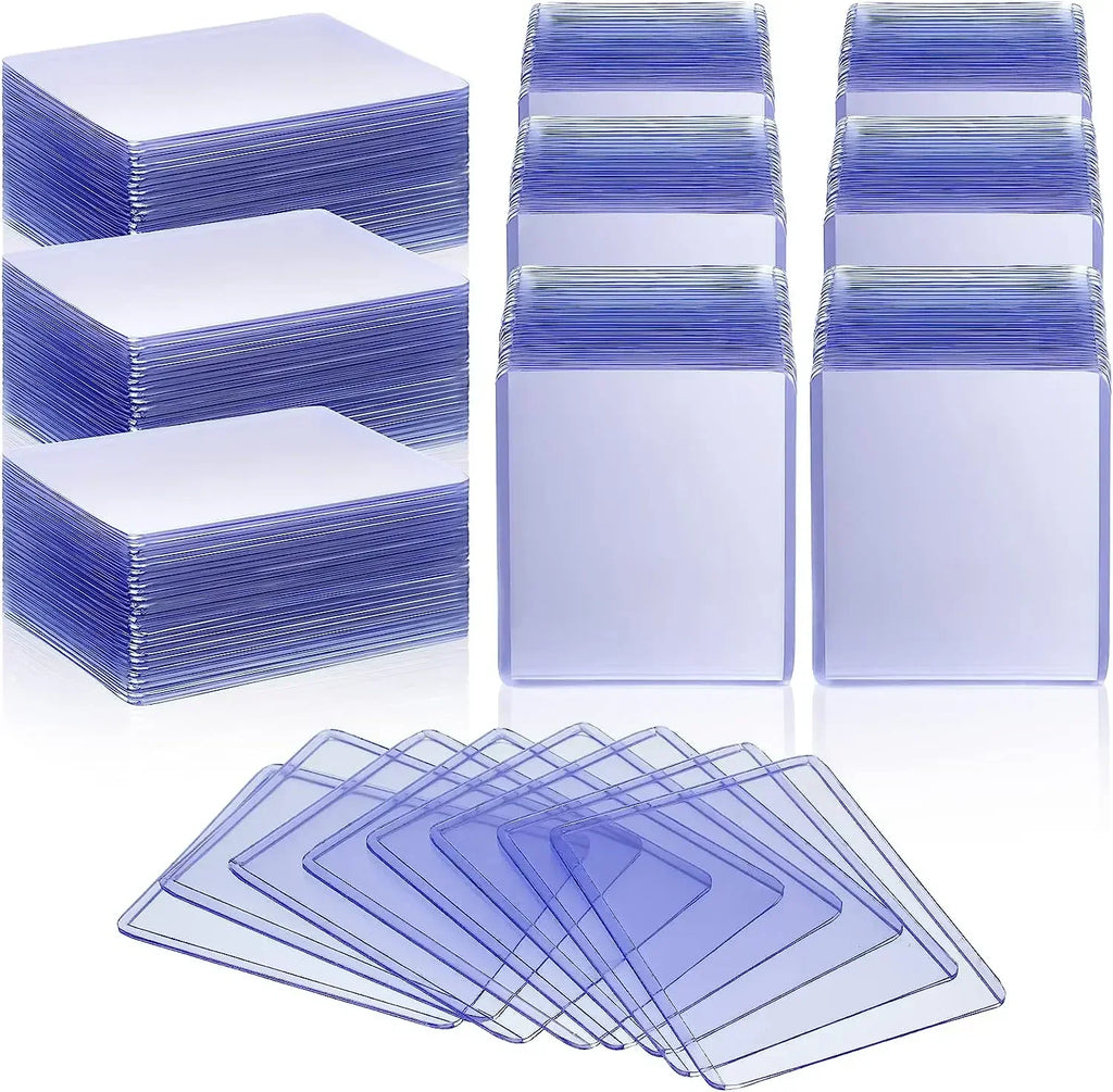 1/25/50Pcs Transparent Korean Kpop Card Sleeve with Protective Film Clear Card Holder Full Cover Idol Photo Game Card Cover 35PT