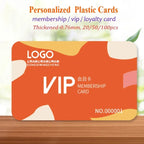20/50/100PCS Free Custom Thickened Plastic Business Loyalty Card Membership Card Vip Cards Personalized LOGO 0.76mm PVC