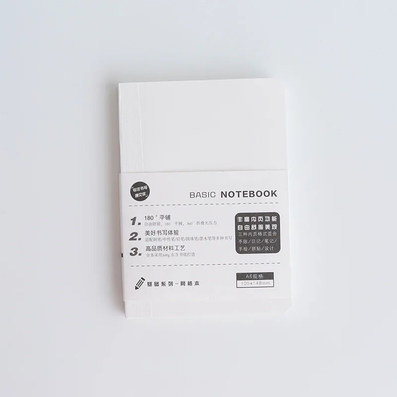 A5 A6 Paper Refill Agenda Planners Diary Grid Line 80 Binder Sheets Six Hole Envelope Zip Pouch Office School Stationery