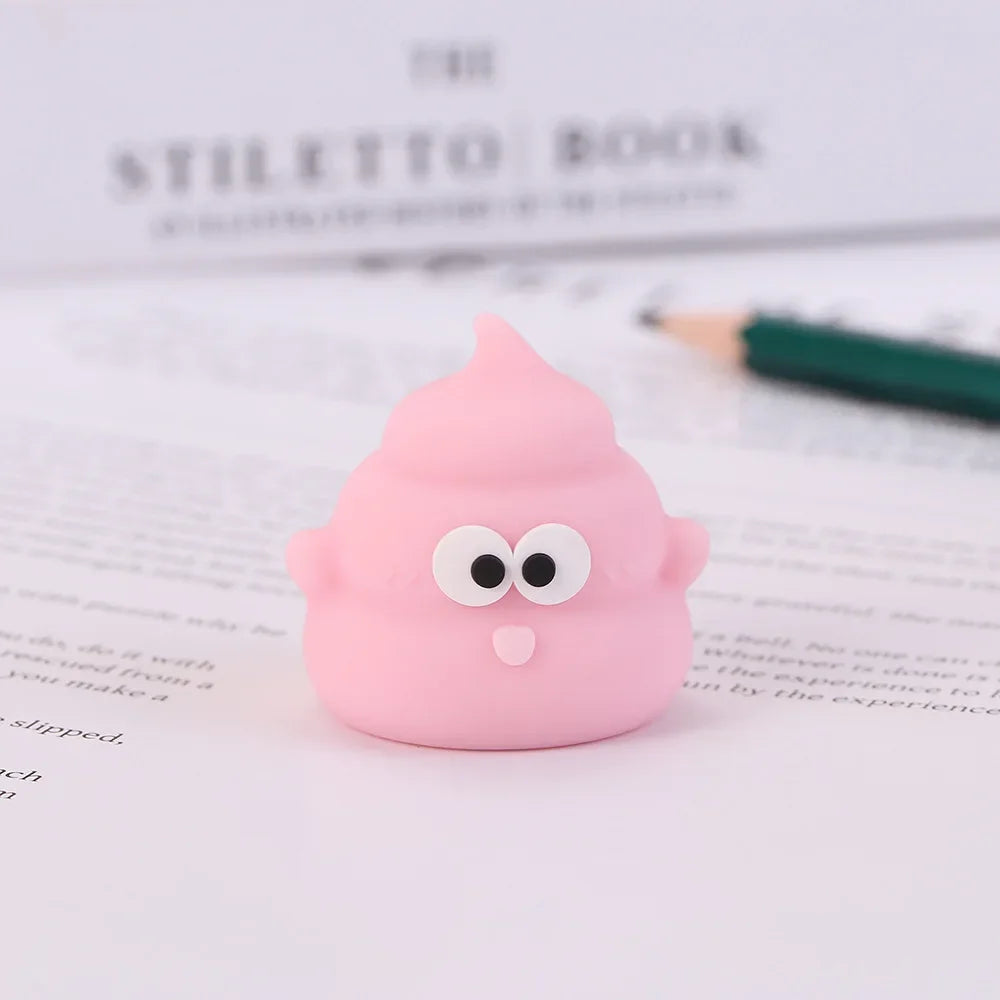 1pcs Creative Mini Cute Poop Pencil Sharpener for Elementary School Students Convenient Pencil Sharpener Children's Reward Gift