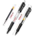 43 PCS Gel Pens Refills Set Kawaii Stationery writing pen Black/red/blue ink 0.5 mm Ballpoint pen Office school supplies