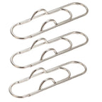 Anti Lost Paper Clip Metal Pen Holder Clips Portable Bookmarks Photo Memo Ticket Fixed Paperclips Office School Stationery