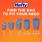 Medium Trash Bags, Fabuloso Scent, 8 Gallon, 26 Count