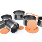 9pcs Leather Hole Punch Die Round,One Hole Hollow Punch10 15 20 25 30 35 40 45 50 mm High Carbon Steel Circle Cutter Tool Kit Cu