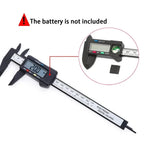 Electronic Digital Caliper 150mm 100mm Carbon Fiber Dial Vernier Caliper Gauge Micrometer Measuring Tool Digital Ruler
