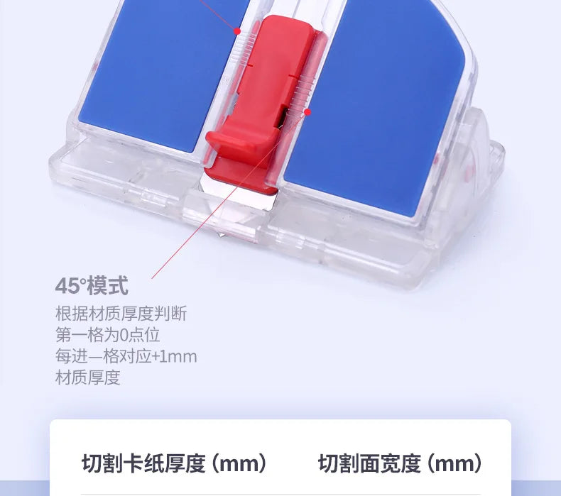 Bevel Cutter 90° Plane Cutter DIY Photo Frame Cutter 45° Bevel Cutting Model Building Making Tools Panel Cutting Supplies