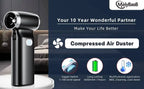 MelyBaoB Compressed Air Duster ,Handheld Turbo Jet Fan Powerful Blower-Cooling Fan,  Air Blower for Car Dryer/Home/PC Cleaning