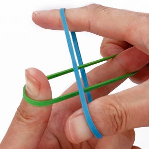 Eagle Rubber Band Ball, 170 Bands Per Ball, Assorted Colour