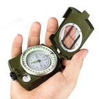 High Precision Compass Professional Outdoor Camping Multifunctional Military Green Precise Geological Tactical Compass