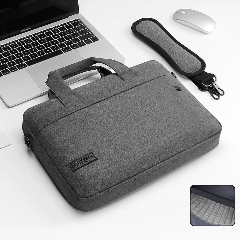 Laptop Bag Sleeve Case Shoulder Handbag For M3 M4 14 15 15.6 17 Inch Macbook Air Pro 13.3 Huawei Asus Dell Notebook Briefcases