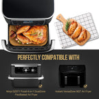 Large Rectangle Air Fryer Disposable Paper Liner 31 cm Nonstick Airfryer Parchment Special Baking Paper for 3-9QT Cooking Basket