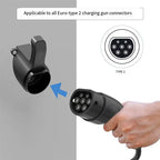 New energy charging pile fixed European javelin holder wire charging gun hook universal wall bracket type 2