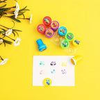 10 pcs Construction Vehicle Stamps Classroom Reward Stamps Construction Vehicle Stamps Miniature Stamps Scrapbook Stamps