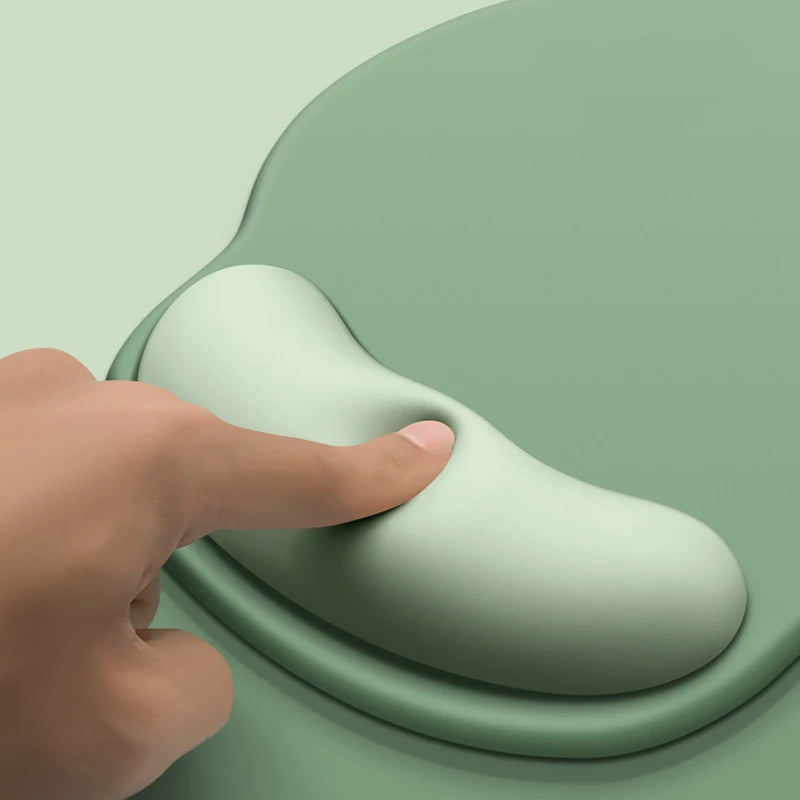 Computer Game Mouse Pad Environmental Milk Silk Fabric + Plastic Bottom + Memory Foam Ergonomic Mousepad for Office Accessories
