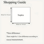 6/12PCS 40x40cm Cotton Linen Cloth Napkins Thickened Durable Placemat Reusable for Kitchen Dining Wedding Decoration