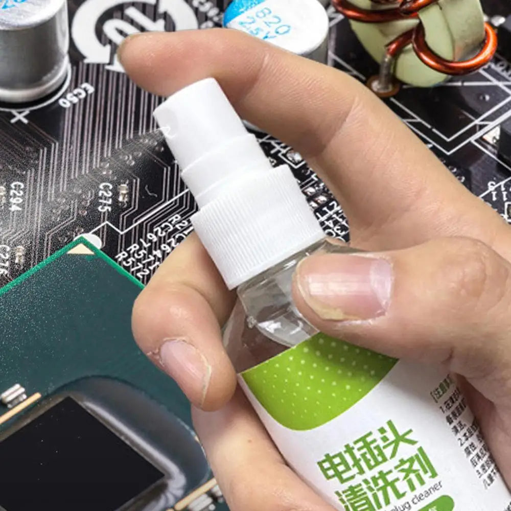 100ml Electrical Cleaner Fast-Drying Electronic Cleaner Safety Aerosol Spray Industrial Equipment Degreaser Liquid For Car Plugs