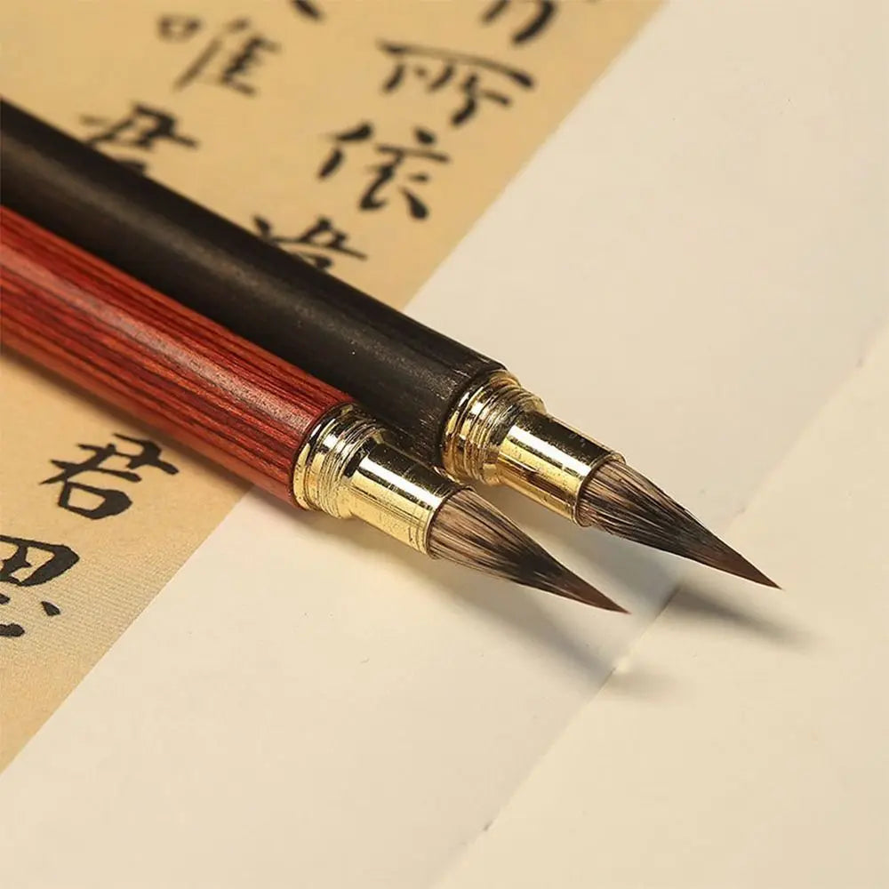 Calligraphy Brush Art Paint Brush Oil Painting Chinese Brushes Script Writing Brush Wolf Hair Crisperding